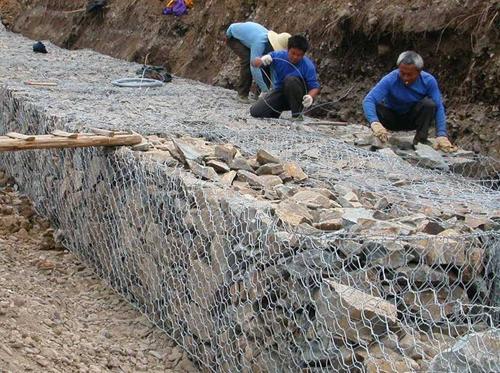 石籠網(wǎng)施工